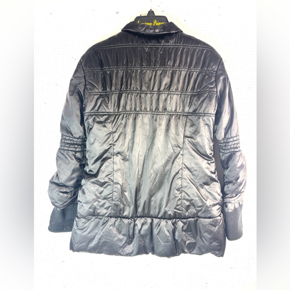 Copper Key 10/12 Girls Zip Snap Front Puffer Jacket in Black - Kids - Picture 6 of 10